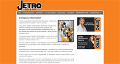 Desktop Screenshot of jetro.com