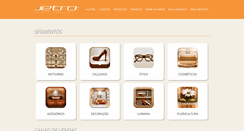 Desktop Screenshot of jetro.com.br
