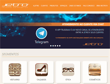 Tablet Screenshot of jetro.com.br